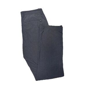 Travis Mathew Golf Pants Men’s 34x32 Gray Stretch Performance Flat Front
